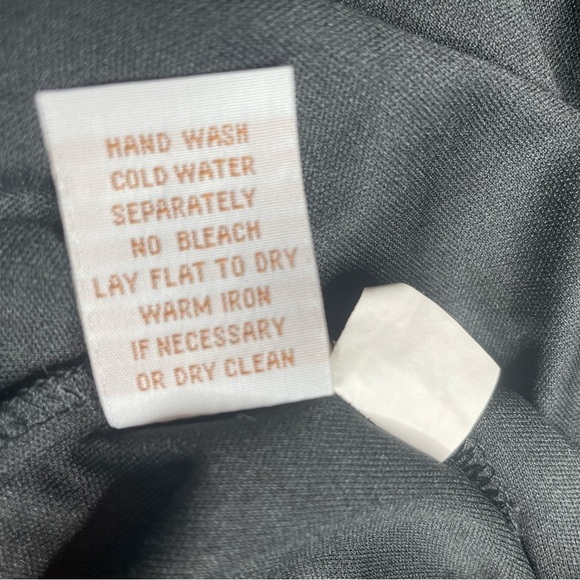 Monroe & Main Dress Zig Zag Long Sleeve Maxi Length Size 8 - Picture 7 of 13